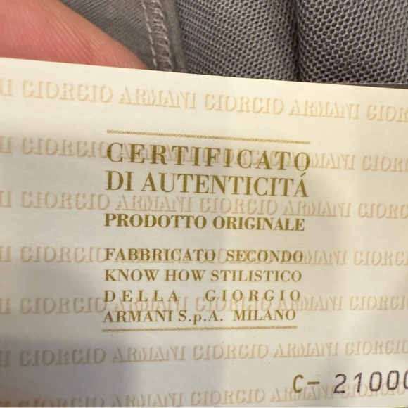 Armani Exchange Women’s Long Sleeve Top With Wing Design Taupe Sz S NWT & COA - Picture 6 of 15